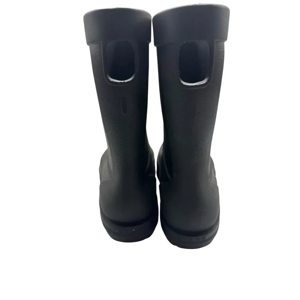 Crocs AllCast Black Waterproof Rubber Rain Boots Men's Size 8